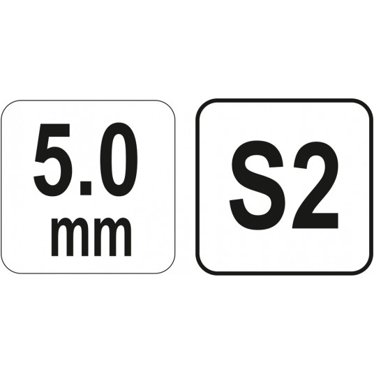 KLUCZ TRZPIENIOWY HEX Z RĘKOJEŚCIĄ 5MM -zdjęcie numer 3