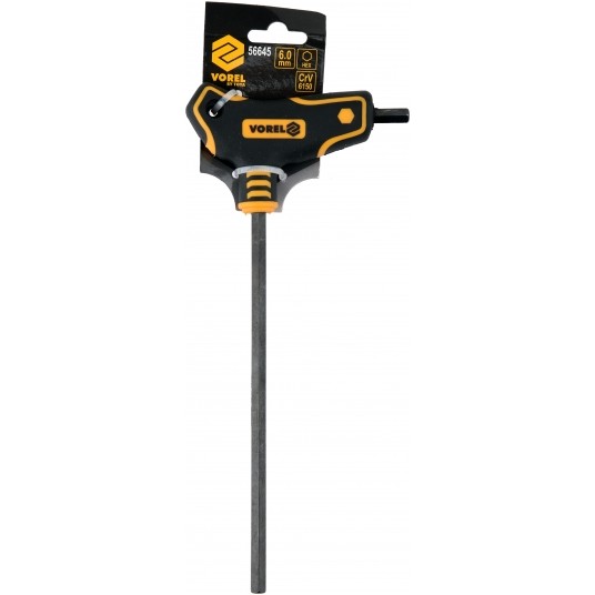 KLUCZ TRZPIENIOWY HEX Z RĘKOJEŚCIĄ 6.0MM -zdjęcie numer 2