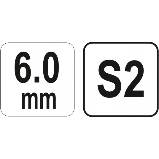 KLUCZ TRZPIENIOWY HEX Z RĘKOJEŚCIĄ 6MM -zdjęcie numer 3