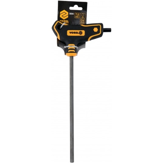 KLUCZ TRZPIENIOWY HEX Z RĘKOJEŚCIĄ 7.0MM -zdjęcie numer 2