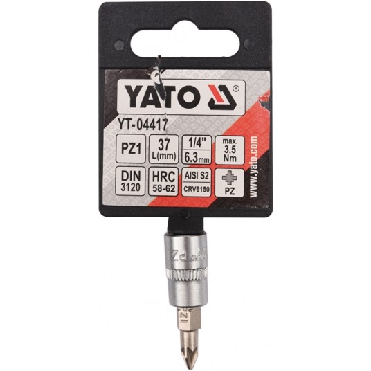 KLUCZ TRZPIENIOWY PZ1 1/4" L37MM -zdjęcie numer 2