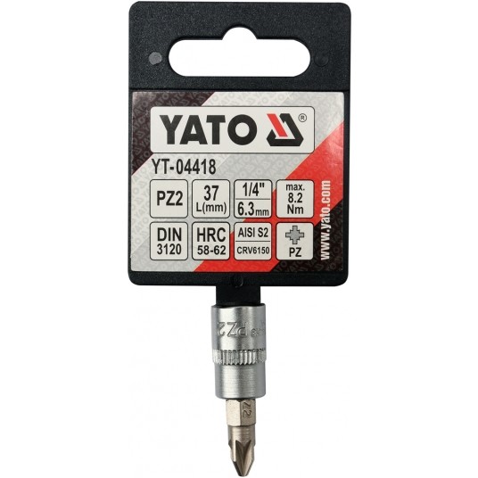 KLUCZ TRZPIENIOWY PZ2 1/4" L37MM -zdjęcie numer 3