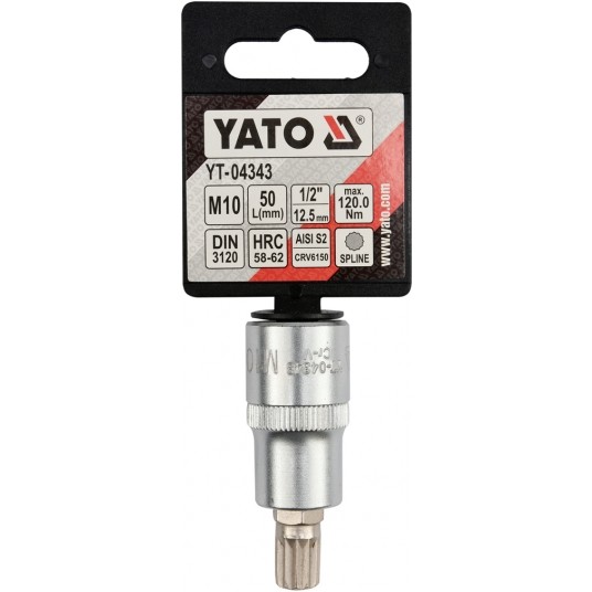 KLUCZ TRZPIENIOWY SPLINE 1/2" M10 L55MM -zdjęcie numer 3