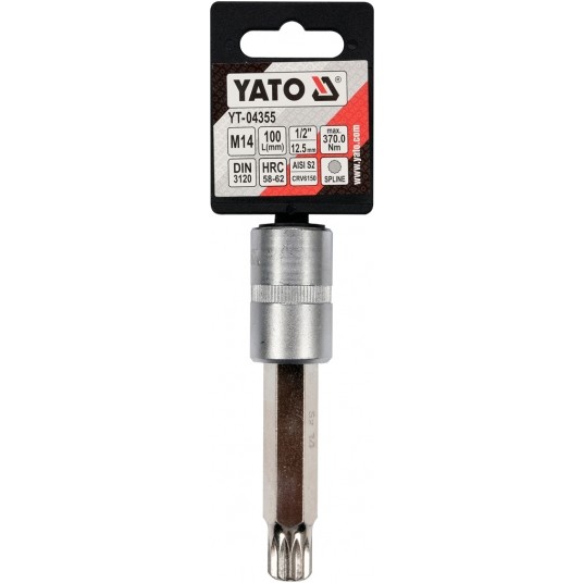 KLUCZ TRZPIENIOWY SPLINE 1/2" M14 L100MM -zdjęcie numer 2