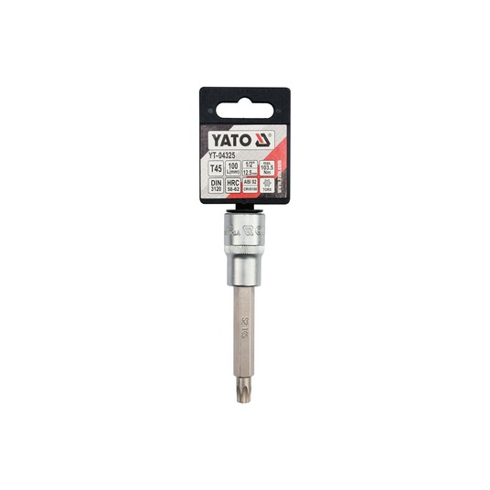 KLUCZ TRZPIENIOWY TORX 1/2" T45 L100MM -zdjęcie numer 3
