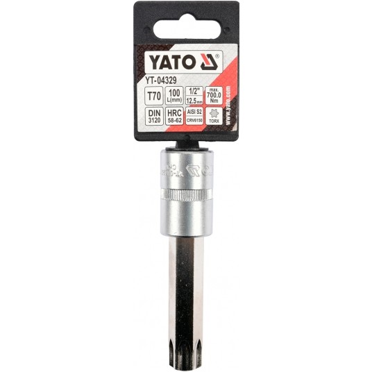 KLUCZ TRZPIENIOWY TORX 1/2" T70 L100MM -zdjęcie numer 3