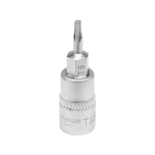 KLUCZ TRZPIENIOWY TORX 1/4" T8 L37MM -zdjęcie numer 1