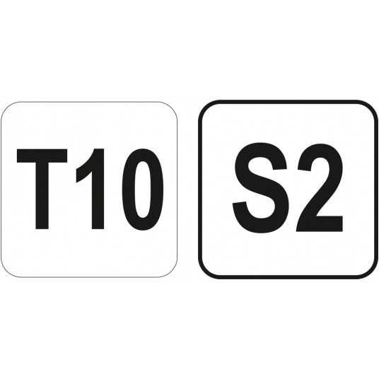 KLUCZ TRZPIENIOWY TORX Z RĘKOJEŚCIĄ T10 -zdjęcie numer 3