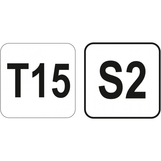 KLUCZ TRZPIENIOWY TORX Z RĘKOJEŚCIĄ T15 -zdjęcie numer 3