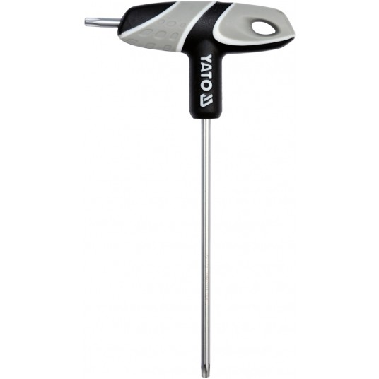 KLUCZ TRZPIENIOWY TORX Z RĘKOJEŚCIĄ T27 -zdjęcie numer 1