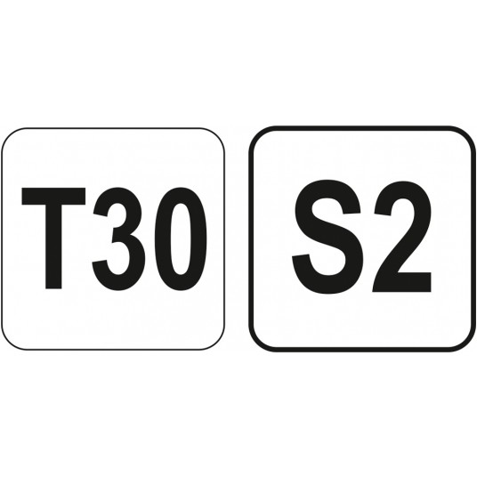 KLUCZ TRZPIENIOWY TORX Z RĘKOJEŚCIĄ T30 -zdjęcie numer 3