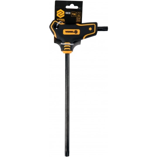 KLUCZ TRZPIENIOWY TORX Z RĘKOJEŚCIĄ T50 -zdjęcie numer 2