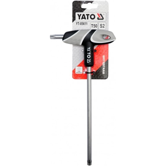 KLUCZ TRZPIENIOWY TORX Z RĘKOJEŚCIĄ T50 -zdjęcie numer 2