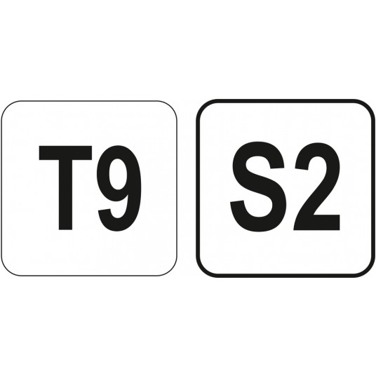 KLUCZ TRZPIENIOWY TORX Z RĘKOJEŚCIĄ T9 -zdjęcie numer 3