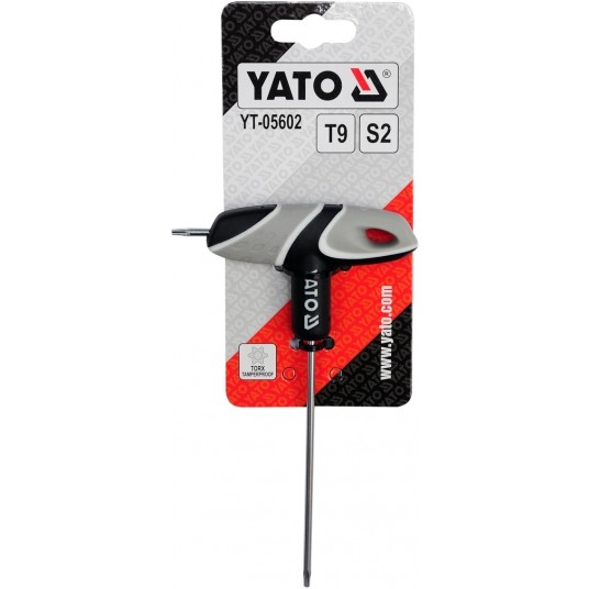 KLUCZ TRZPIENIOWY TORX Z RĘKOJEŚCIĄ T9 -zdjęcie numer 2