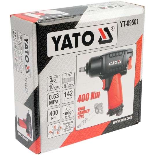 KLUCZ UDAR.3/8" 400 NM KOMPOZ. * -zdjęcie numer 2