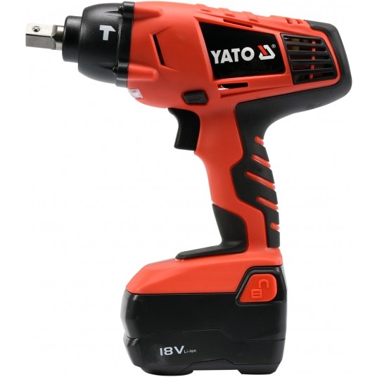 KLUCZ UDAR.AKU 18V Z NASADKAMI 2XBAT. 82930 YATO -zdjęcie numer 2