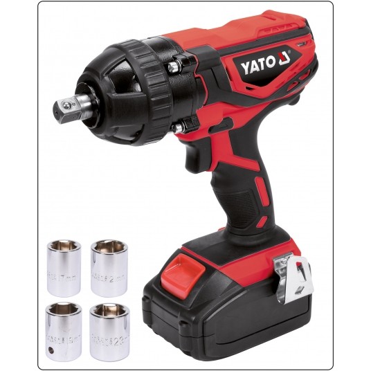 KLUCZ UDAROWY 18V 1/2'' 300NM - 2AH -zdjęcie numer 11