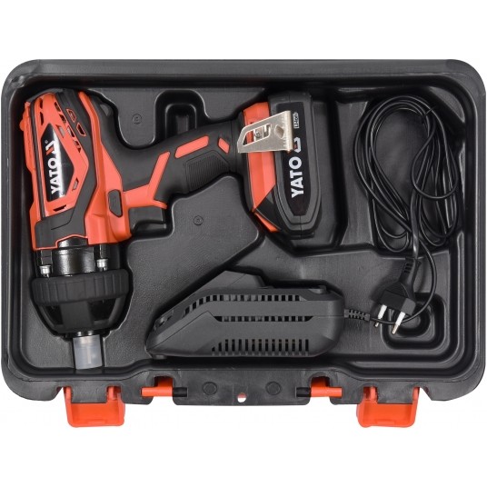 KLUCZ UDAROWY 18V 1/2'' 300NM - 2AH -zdjęcie numer 3