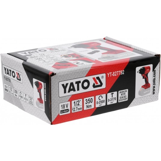 KLUCZ UDAROWY 18V 1/2'' 350NM - BODY -zdjęcie numer 7