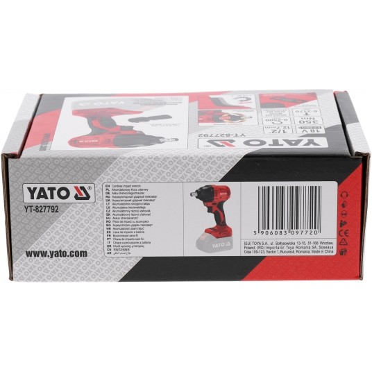 KLUCZ UDAROWY 18V 1/2'' 350NM - BODY -zdjęcie numer 8