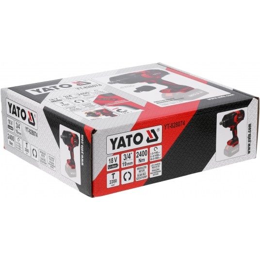 KLUCZ UDAROWY 18V 3/4'' 2400NM - BODY -zdjęcie numer 5