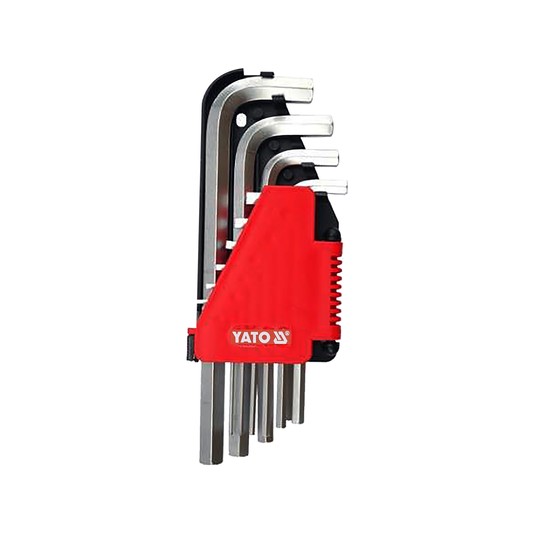 KLUCZE HEX 10CZ. 2-12MM Cr-V -zdjęcie numer 1