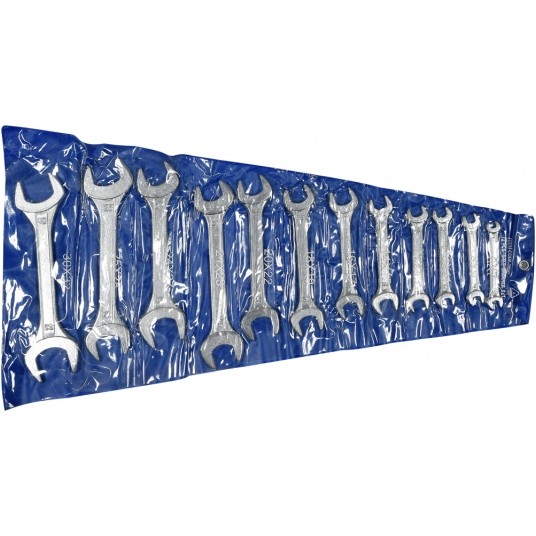 KLUCZE PŁASKIE 12 SZT.6-32MM ETUI -zdjęcie numer 1