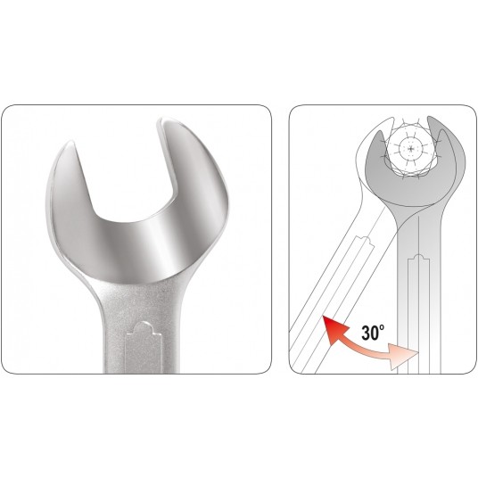 KLUCZE PŁASKIE 6-27 10SZT -zdjęcie numer 3