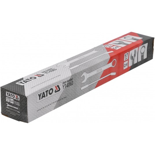 KLUCZE PŁASKO-OCZKOWE 8-32 17SZT -zdjęcie numer 2