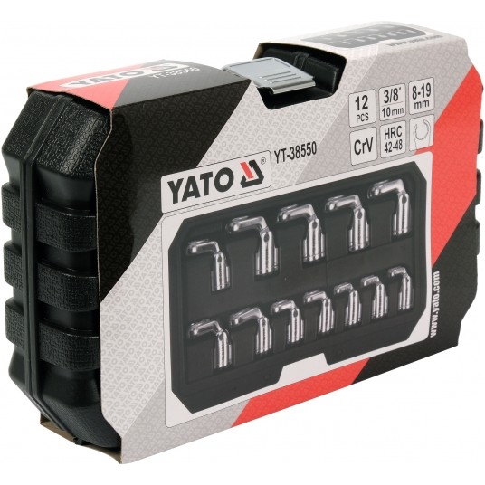 KLUCZE PRZEGUBOWE OCZKOWE OTWARTE 12CZ. -zdjęcie numer 2