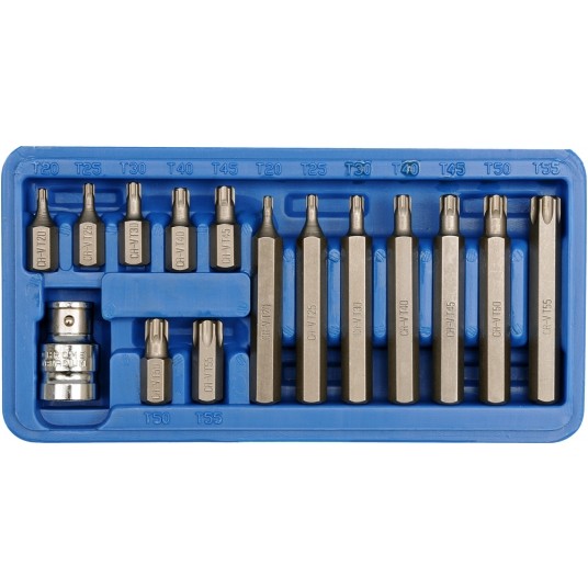 KLUCZE SPECJALNE TORX T20-T55 15CZ. -zdjęcie numer 1