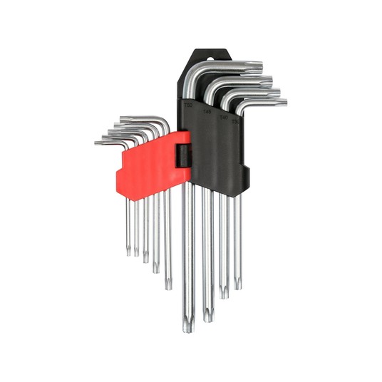 KLUCZE TORX 9CZ. T10 - T50 Cr-V -zdjęcie numer 2