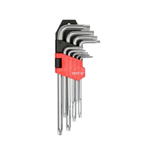 KLUCZE TORX 9CZ. T10 - T50 Cr-V -zdjęcie numer 1