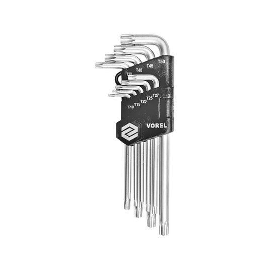 KLUCZE TORX SECURITY 9CZ. T10-T50 Cr-V -zdjęcie numer 1