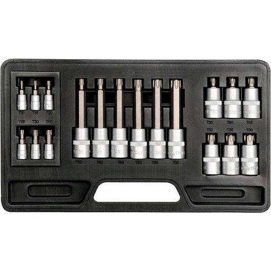 KLUCZE TRZPIENIOWE 18CZ. TORX T10-T60mm -zdjęcie numer 1