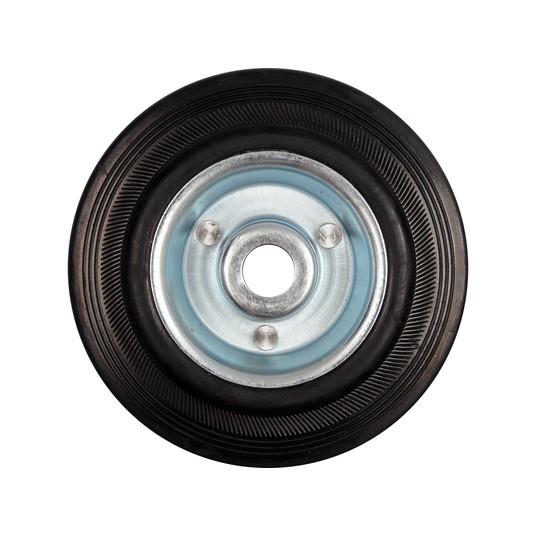 KÓŁKO ŁOŻYSKOWANE CZARNA GUMA 125MM -zdjęcie numer 1