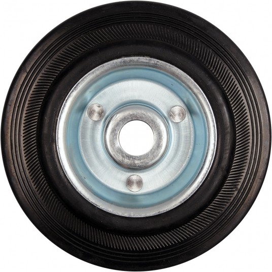 KÓŁKO ŁOŻYSKOWANE CZARNA GUMA 125MM -zdjęcie numer 1