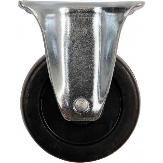 KÓŁKO STAŁE Z CZARNĄ GUMĄ 65MM -zdjęcie numer 1