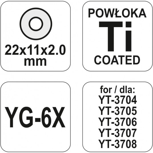 KÓŁKO TNĄCE WYMIENNE 22x11x2MM -zdjęcie numer 4