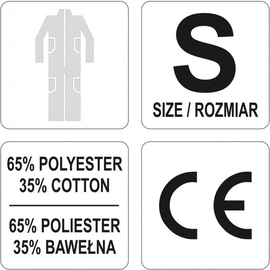 KOMBINEZON ROBOCZY DOHAR BEŻ S -zdjęcie numer 3