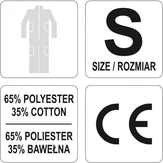 KOMBINEZON ROBOCZY DOHAR SZARY S -zdjęcie numer 2
