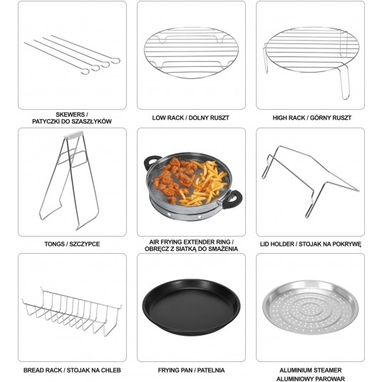 KOMBIWAR HALOGENOWY 17L CZARNY, 9 AKCES -zdjęcie numer 8