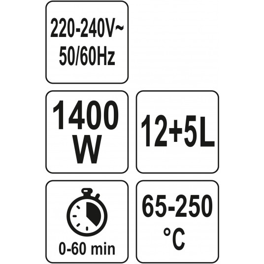 KOMBIWAR HALOGENOWY 17L CZARNY, 9 AKCES -zdjęcie numer 7