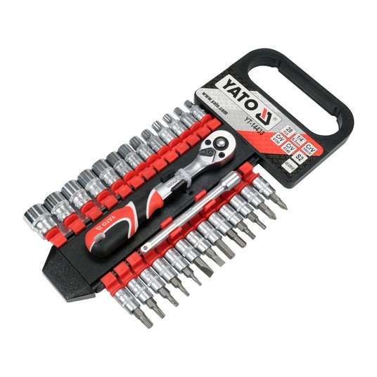 KOMPLET NASADEK Z AKCESORIAMI 1/4", 28CZ -zdjęcie numer 2