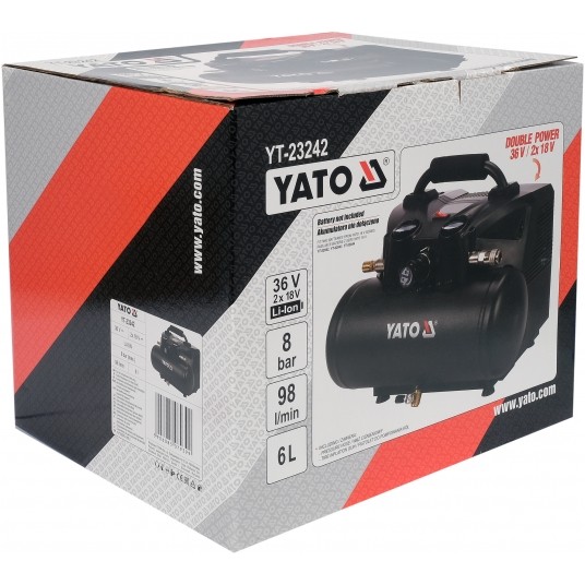 KOMPRESOR 36V 6L 8 BAR - BODY -zdjęcie numer 9