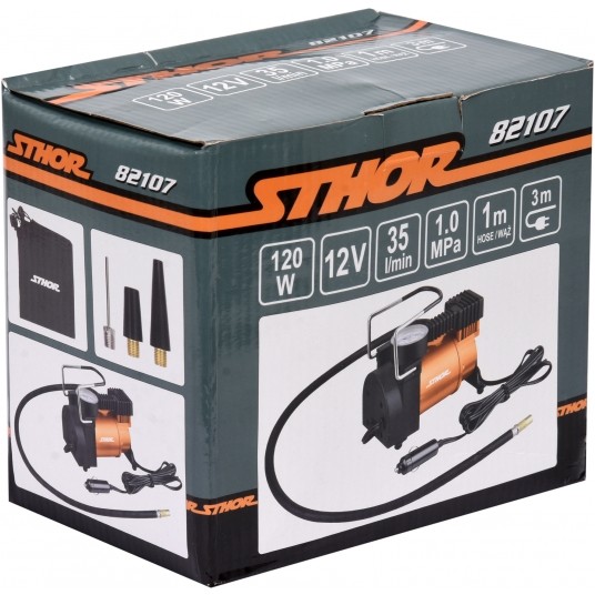 KOMPRESOR SAMOCHODOWY 12V 120W 35LPM -zdjęcie numer 4