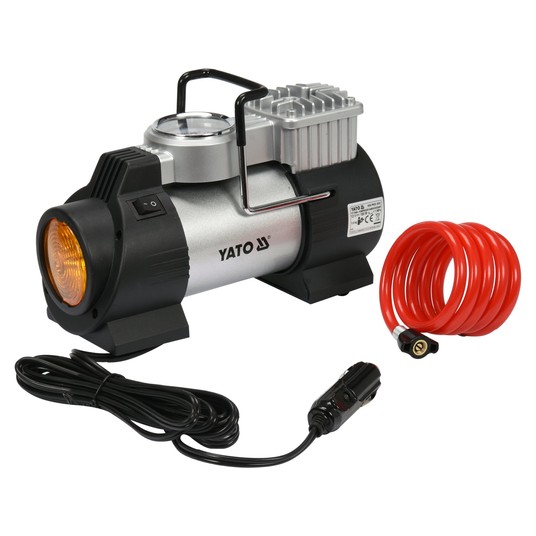 KOMPRESOR SAMOCHODOWY Z LAMPĄ LED 180W -zdjęcie numer 1