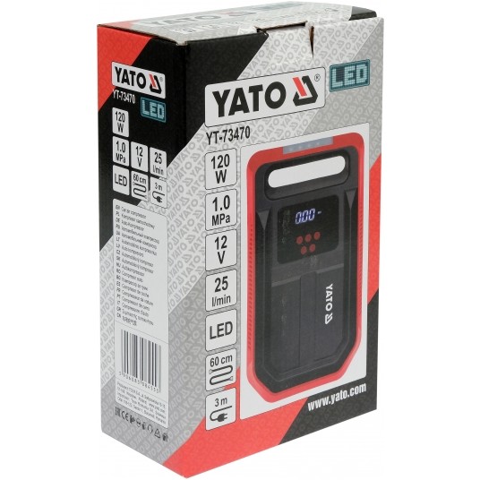 KOMPRESOR SAMOCHODOWY Z WYŚWIETLACZEM -zdjęcie numer 10