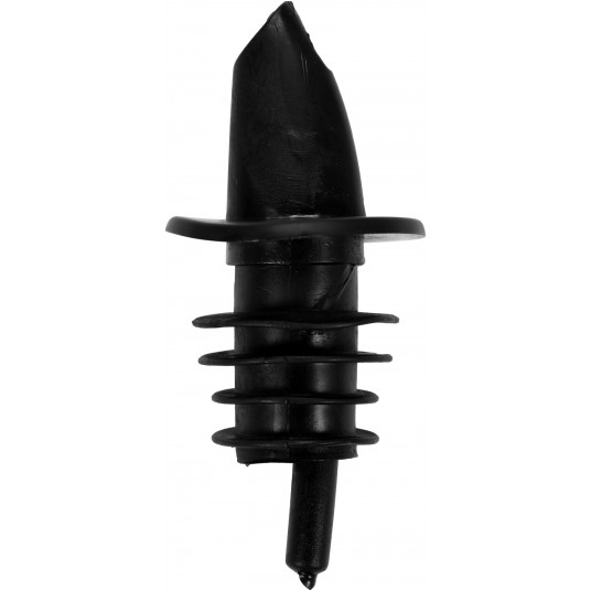 KOREK Z RURKĄ PLASTIKOWY CZARNY -zdjęcie numer 1